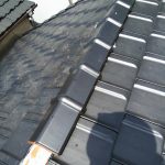 京都市南区にて屋根の葺き替え工事　～棟瓦葺き～