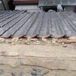 京都市西京区にて屋根の葺き替え工事