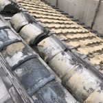 伊丹市にて瓦屋根補修工事