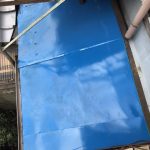 下京区にて屋根修理　～塗装～